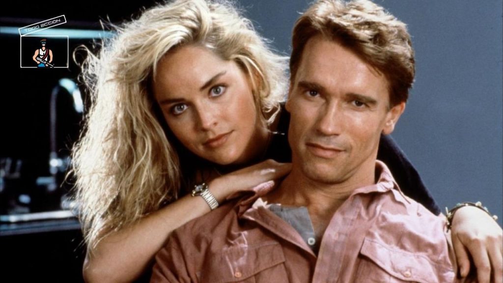 Arnold Schwarzenegger y Sharon Stone protagonistas de Desafío Total