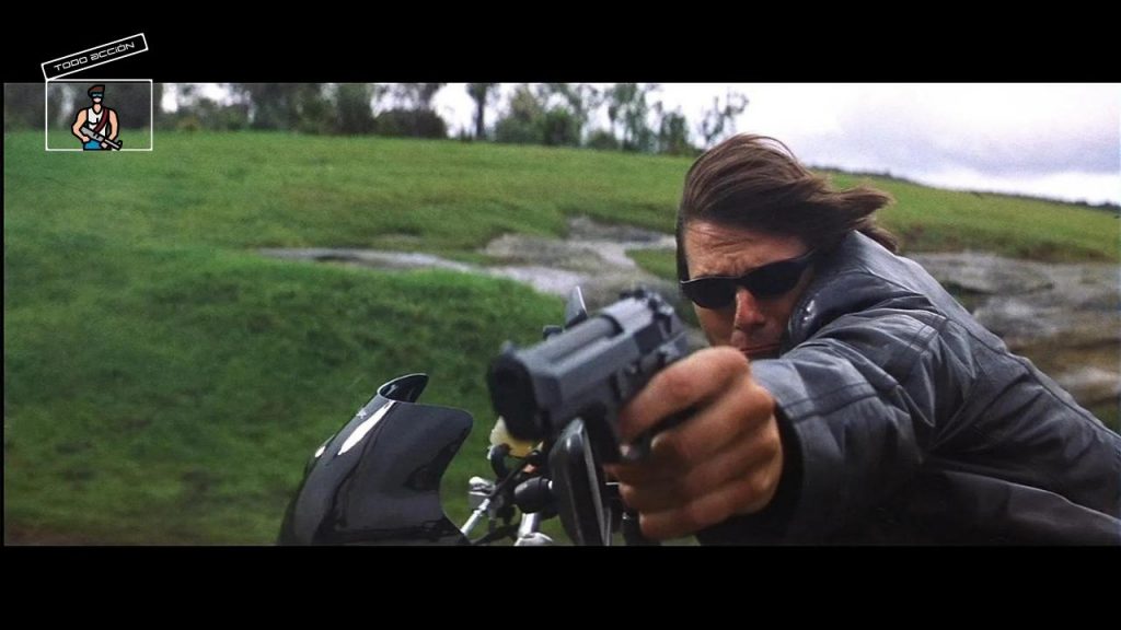 Misión Imposible 2 Tom Cruise pistola