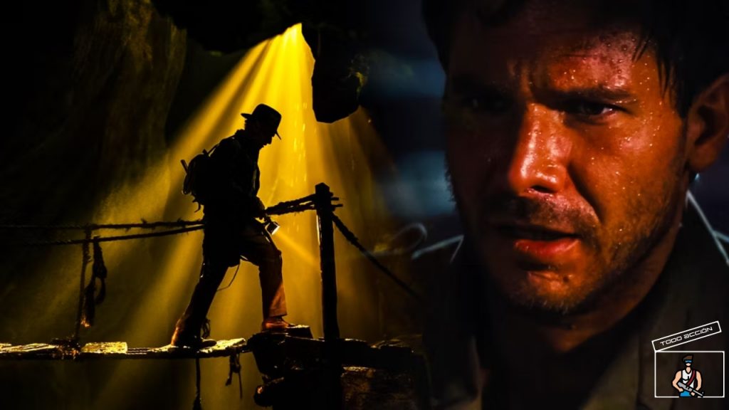 Indiana Jones 5 antes y después rejuvenecimiento - Todo Acción