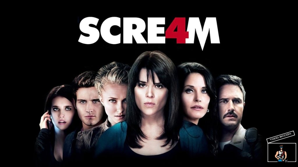 Scream 4 póster - Todo Acción