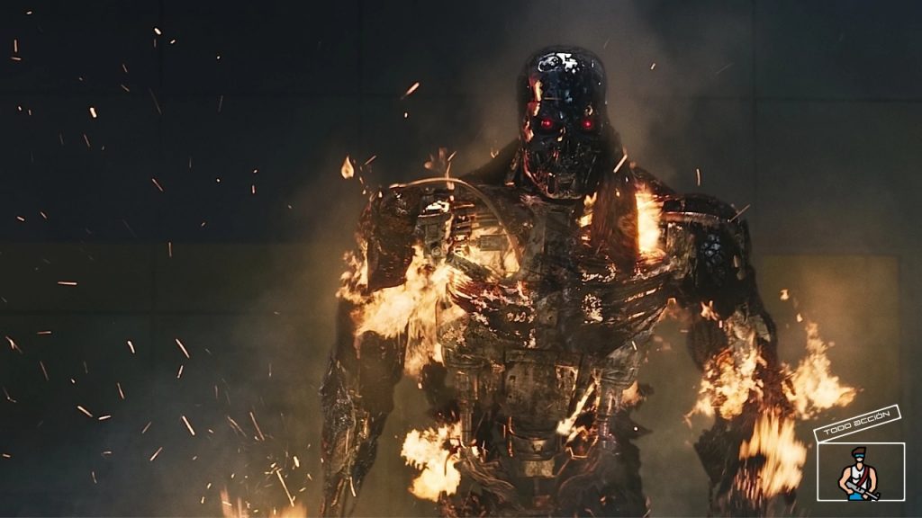 Terminator Salvation T-800 quemado - Todo Acción