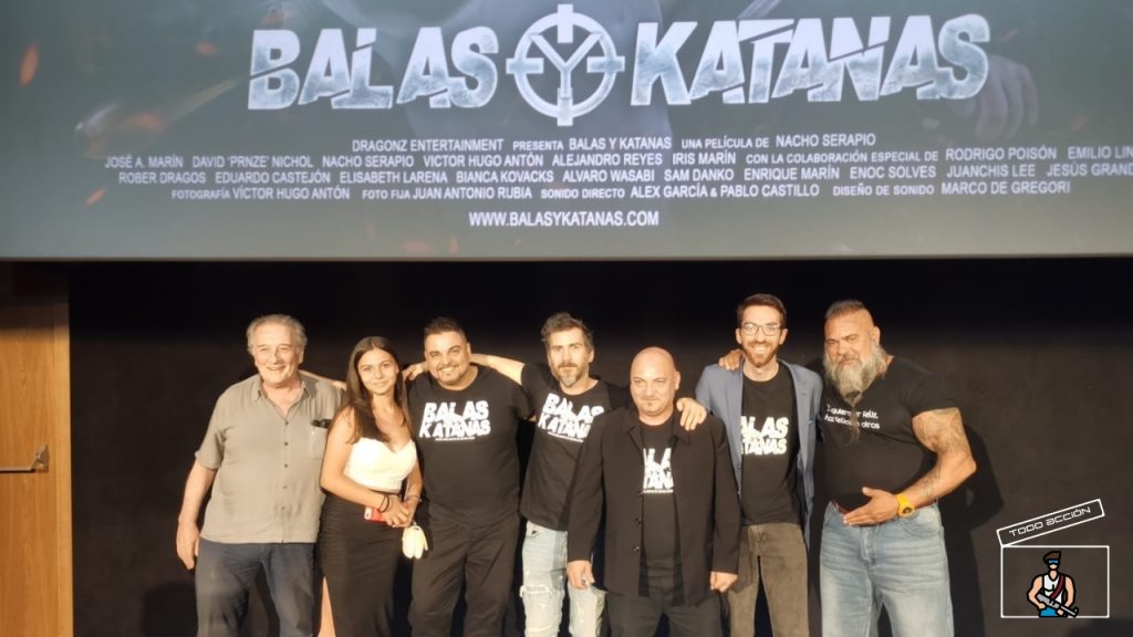 equipo artístico Balas y Katanas - Todo ACción