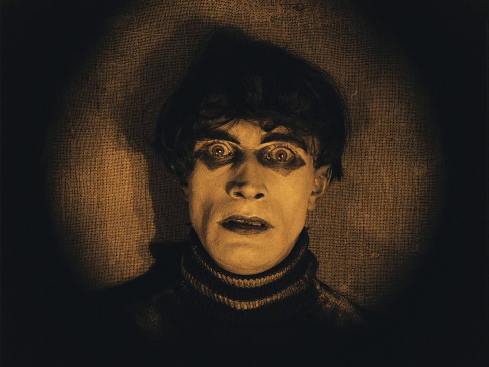 Conrad Veidt como César el sonámbulo en El gabinete del Dr. Caligari.