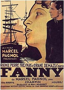 Una de las primeras versiones de Fanny en la década de 1930. La segunda parte de la trilogía sobre la vida de Marius.