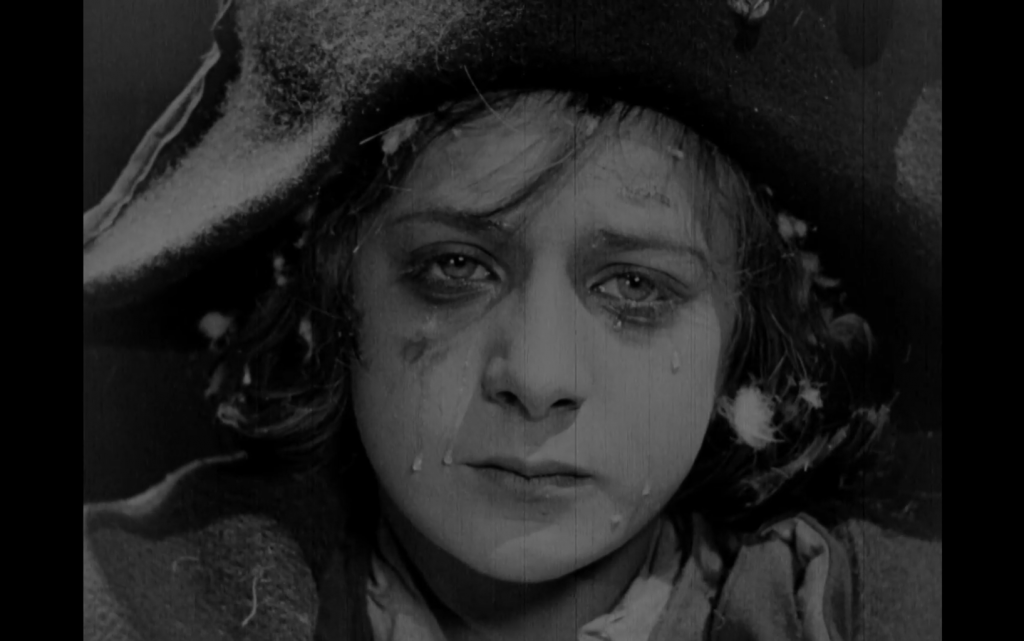 Joven Napoleon en la pelicula de Abel Gance 1927 