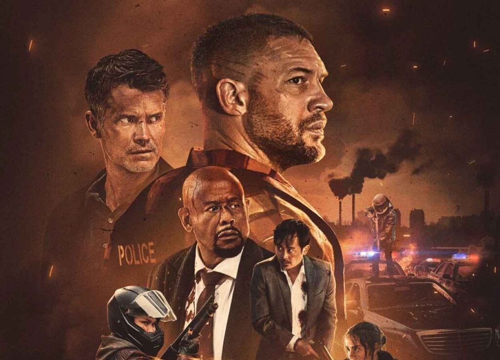 Escena de acción de Havoc en Netflix