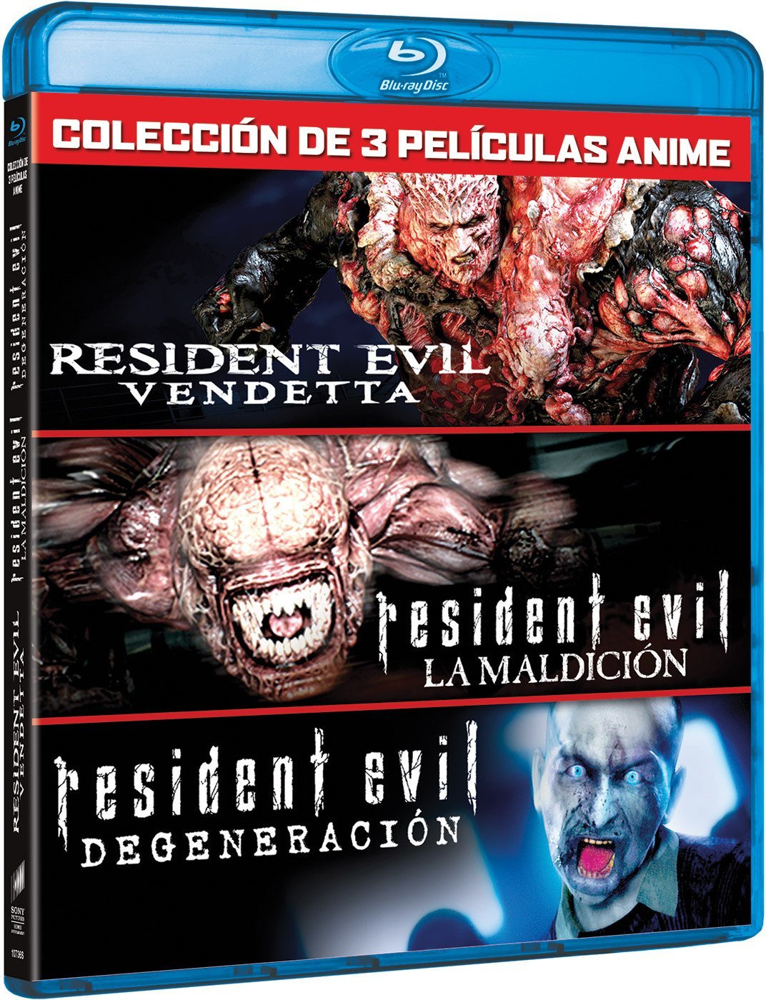 colección películas resident evil anime