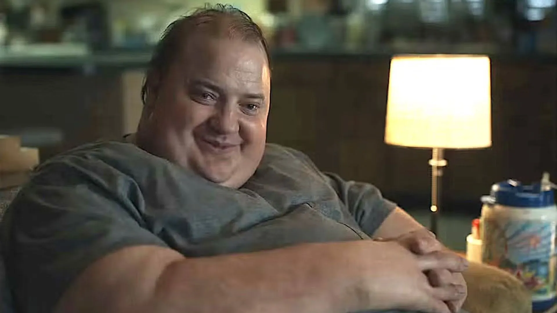 Brendan Fraser en La Ballena (The Whale)
