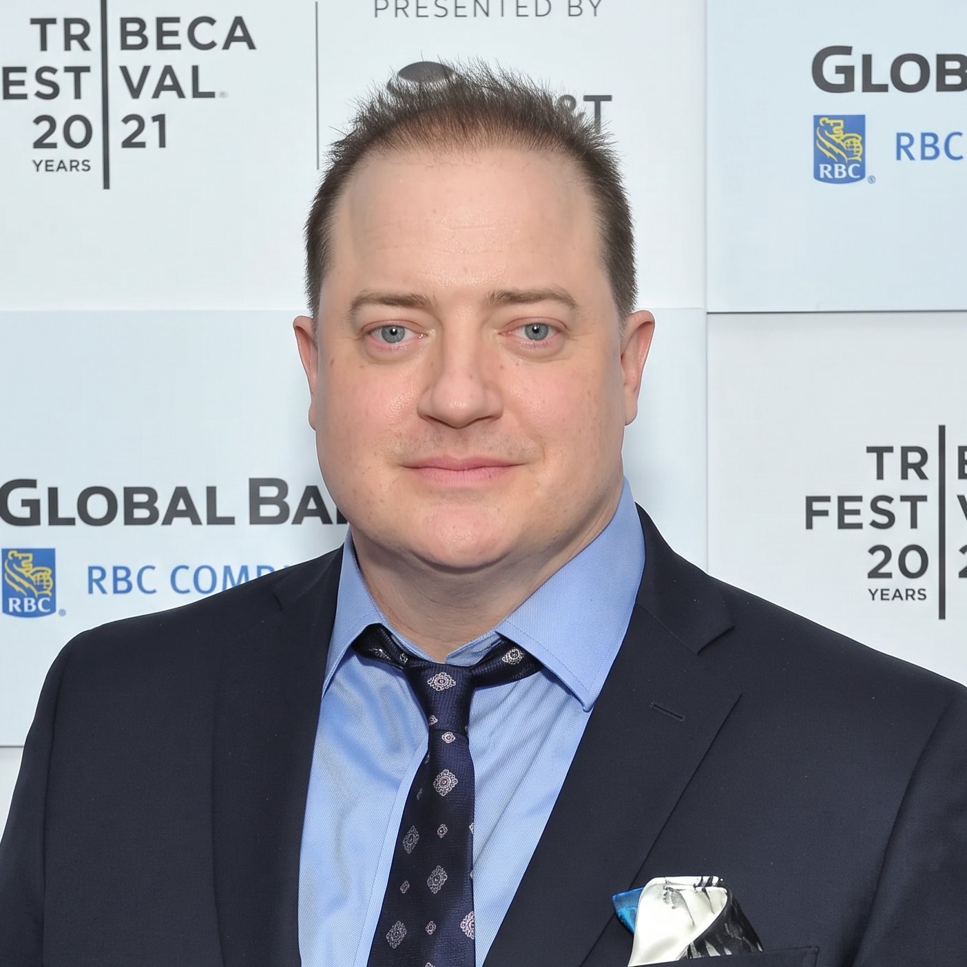 Brendan Fraser durante el rodaje de La Ballena