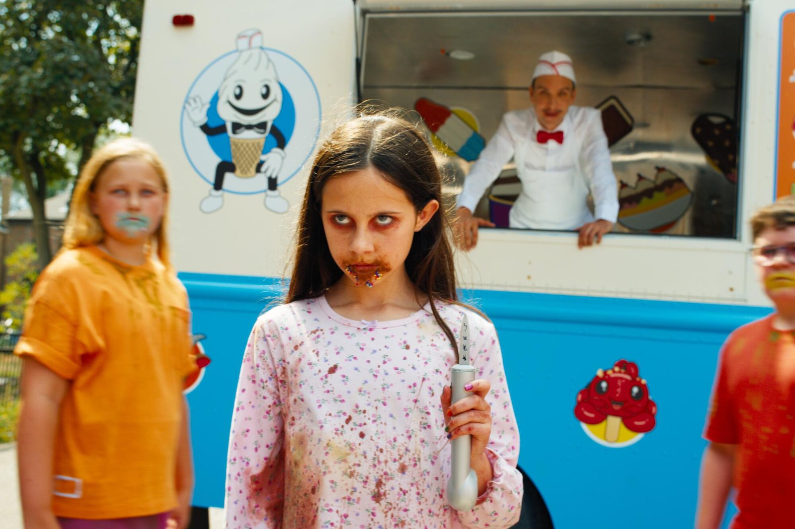 Eli Roth en el rodaje de Ice Cream Man