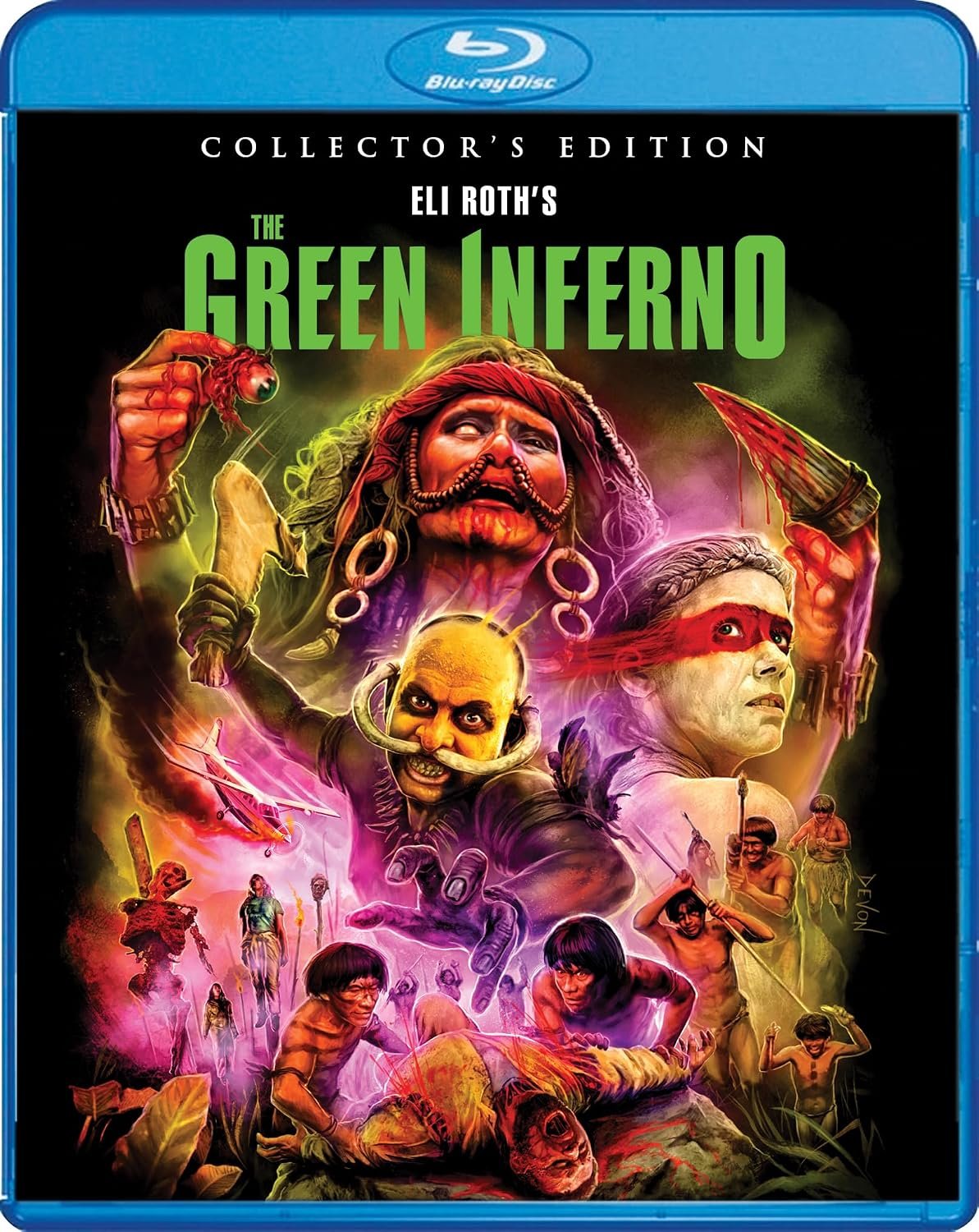 The Green Inferno Blu-ray, película de Eli Roth