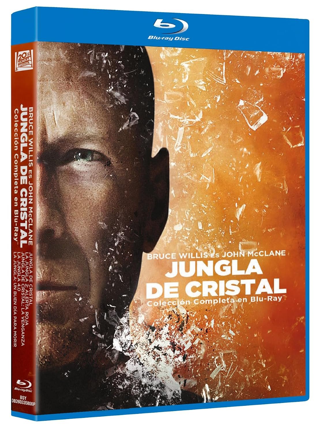 Jungla de cristal colección completa en Blu-ray