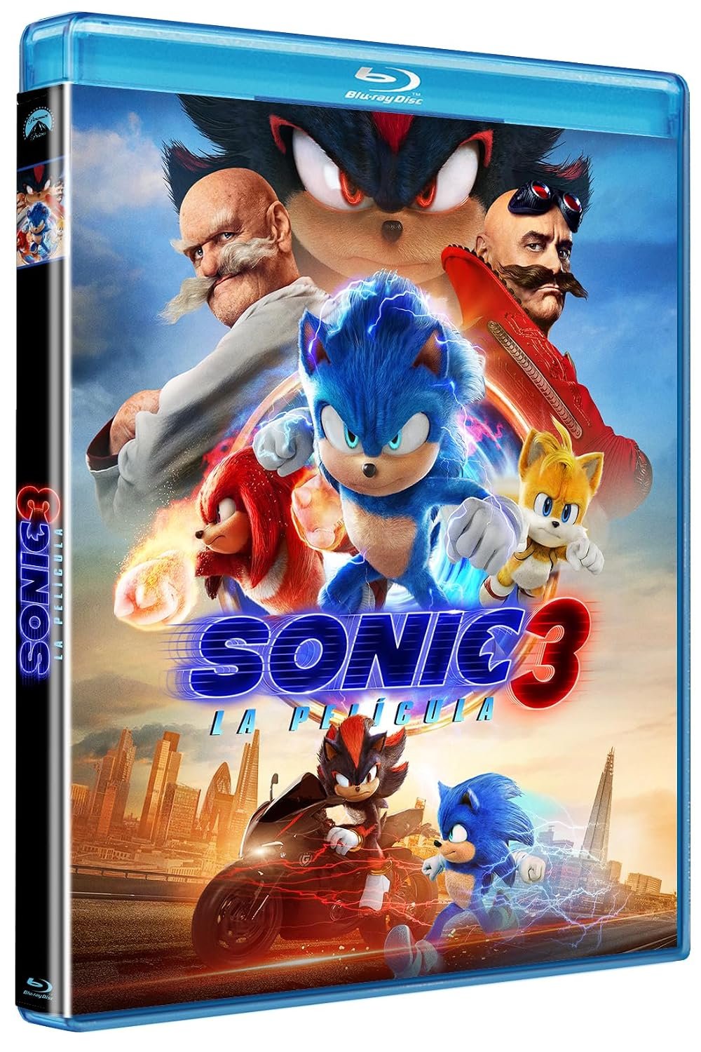 Sonic 3: La película en Blu-ray