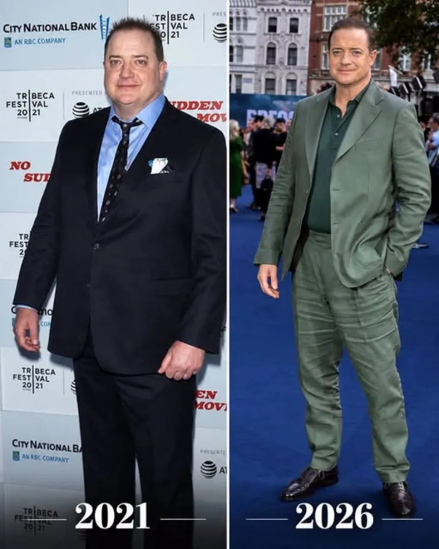 Brendan Fraser en septiembre de 2026