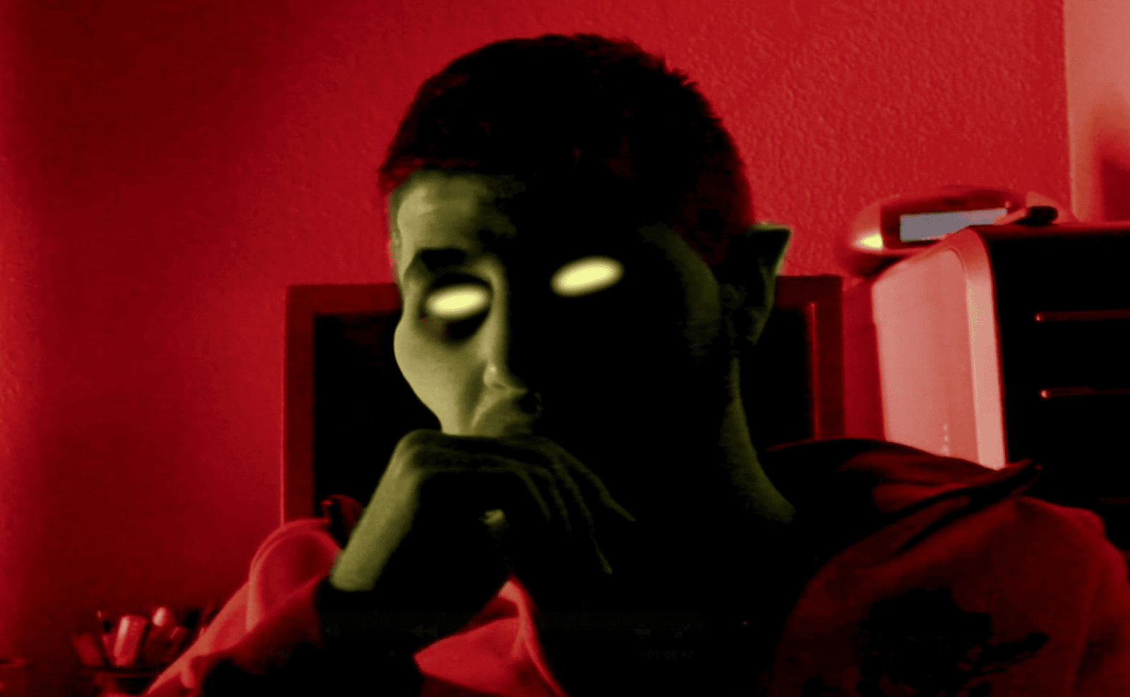 Escena de alucinación en Juego De-Mente